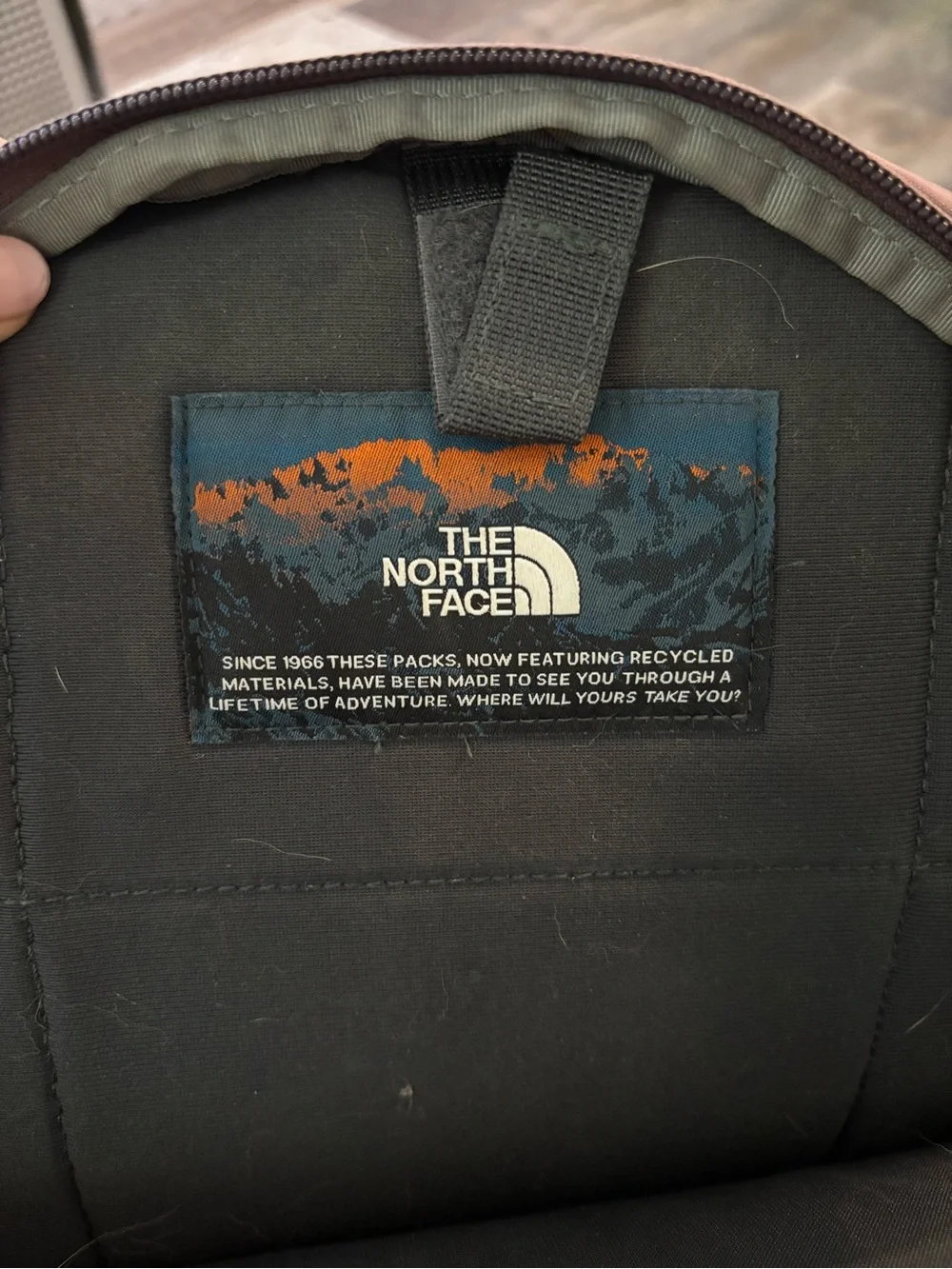 The North Face women’s Recon Luxe Backpack in tawny quartz